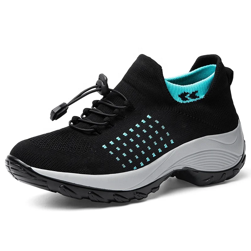 2021 Platform Women's Knitted Sock Shoes Comfortable and Wear-resistant Knitted Casual Shoes, Photo
2021 Platform Women's Knitted Sock Shoes Comfortable and Wear-resistant Knitted Casual Shoes, Photo