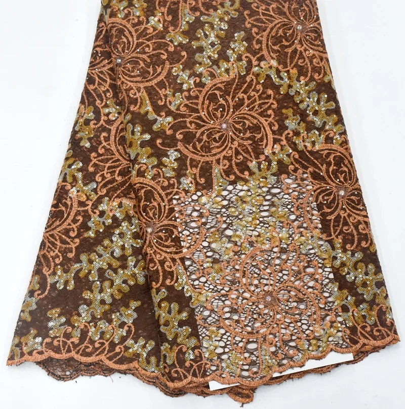 Wholesale elegant embroidery designs crystal sequin bridal lace fabric, Accept customized color
Wholesale elegant embroidery designs crystal sequin bridal lace fabric, Accept customized color
