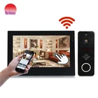 Hot sale Indoor Monitor Unlock and Mobile APP Remote Access Wireless Intercom System 12v IP Video Door Phone