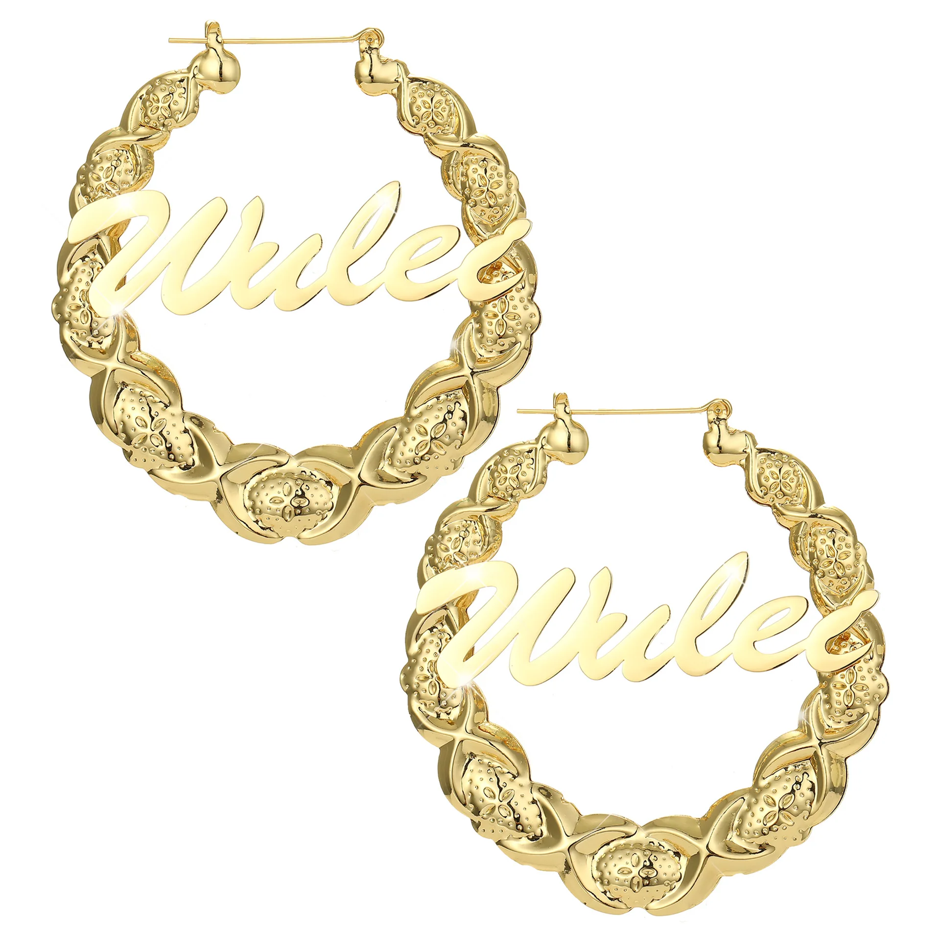 Custom Name Logo Extra Big 18K Gold Plated Twisted Stainless Steel Big Women Hoop Earrings Xoxoxo
Custom Name Logo Extra Big 18K Gold Plated Twisted Stainless Steel Big Women Hoop Earrings Xoxoxo
