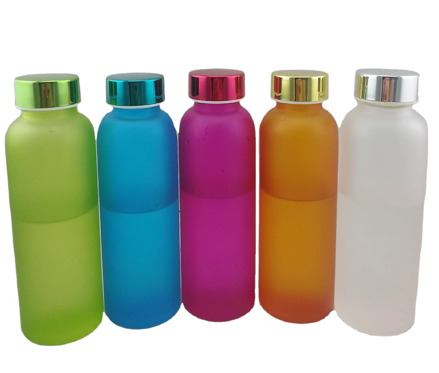 Transparent Fashion Glass Cup Creative Candy Color Large Capacity Sports Water Bottle, Can be customized
Transparent Fashion Glass Cup Creative Candy Color Large Capacity Sports Water Bottle, Can be customized