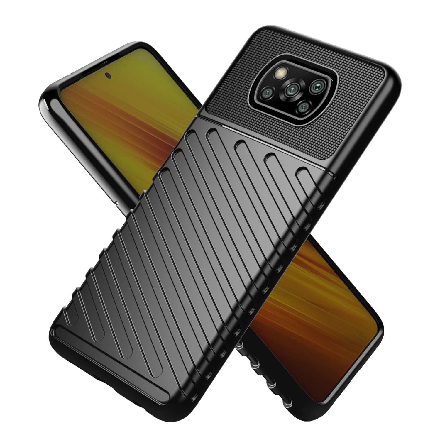 Hot Sale Tpu Shockproof Soft Silicone Cell Phone Case Protective mobile Back Cover Accessories For xiaomi Poco X3 NFC, 3 colors
Hot Sale Tpu Shockproof Soft Silicone Cell Phone Case Protective mobile Back Cover Accessories For xiaomi Poco X3 NFC, 3 colors