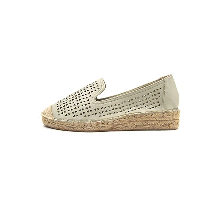 alpargatas cuña baja