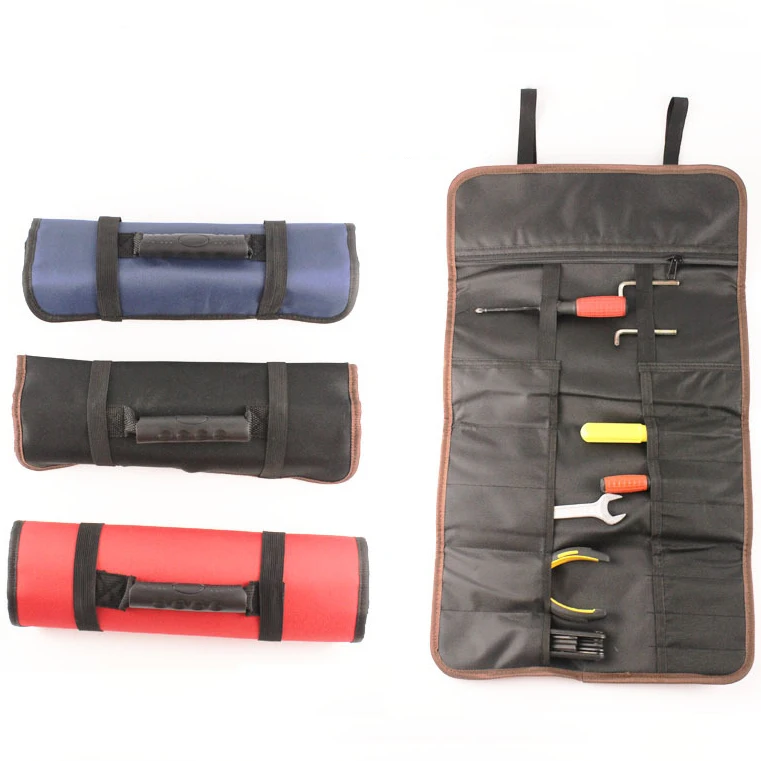 Large Roll Up Tool Pouch Organizer Tote Bags Multi-function Drum Type Hardware Tool Bag Repair Kit
Large Roll Up Tool Pouch Organizer Tote Bags Multi-function Drum Type Hardware Tool Bag Repair Kit