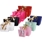 Small Fashion Customised Paper Shopping Bag Logo