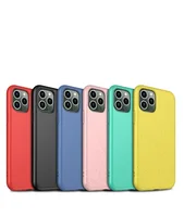 

soft 100% PLA bamboo fiber fully biodegradable eco-friendly mobile phone back cover case for iphone 11 pro max XS MAX