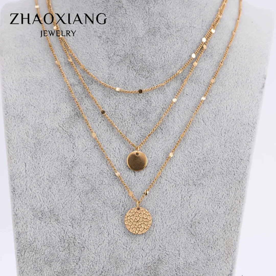 Layered Necklaces Trendy For Women Cute Romantic Jewellery Charms Stainless Steel Jewelry Necklace
Layered Necklaces Trendy For Women Cute Romantic Jewellery Charms Stainless Steel Jewelry Necklace