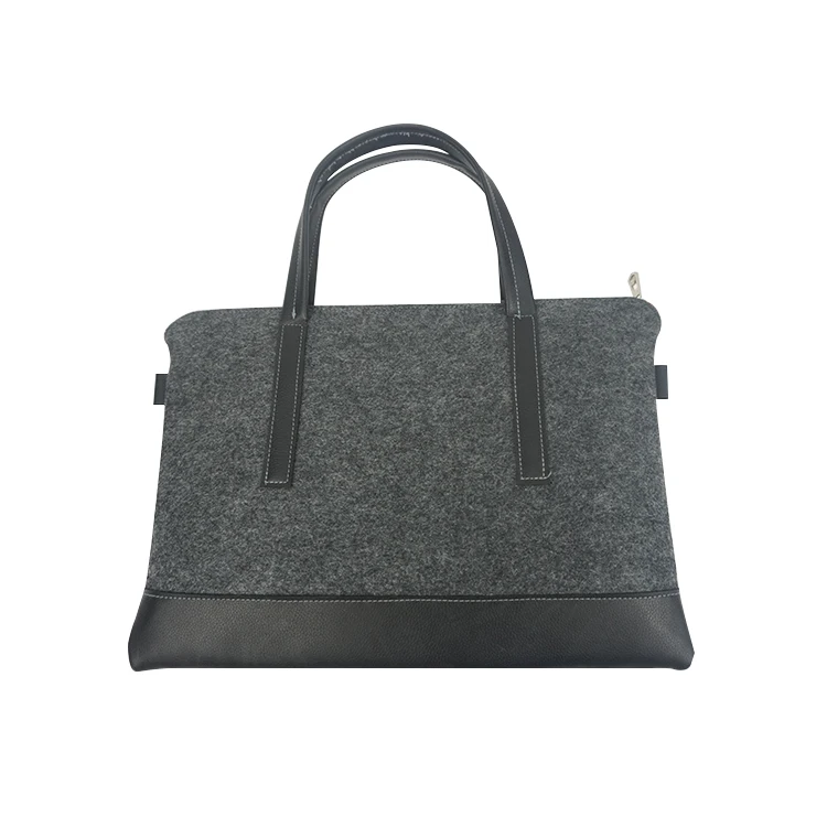 Commercial simple design felt laptop bag resistance to dirty computer laptop bag, Grey or customized color
Commercial simple design felt laptop bag resistance to dirty computer laptop bag, Grey or customized color