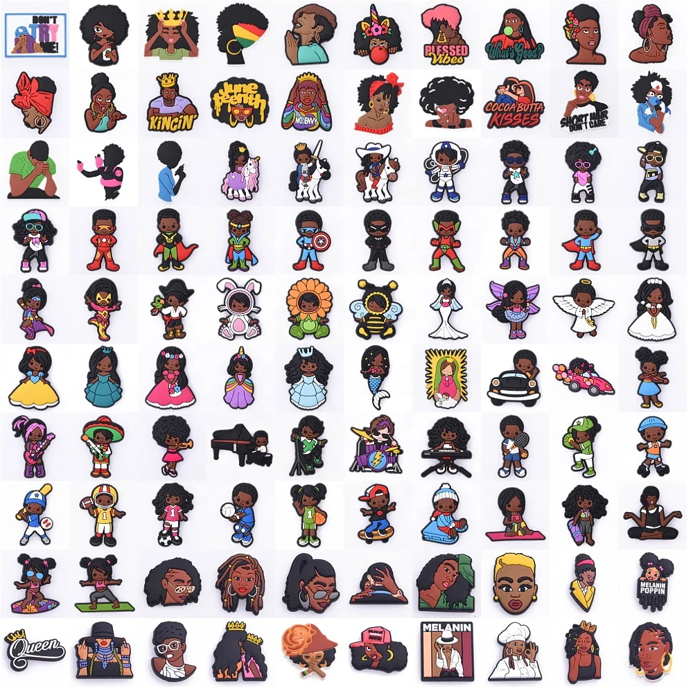 Wholesale Custom Designer Black Lives Matter Croc Charms for Shoe Decoration Wristband Bracelet Accessories charms for croc, Jewelry
Wholesale Custom Designer Black Lives Matter Croc Charms for Shoe Decoration Wristband Bracelet Accessories charms for croc, Jewelry