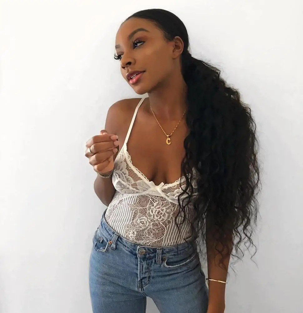 Unprocessed Brazilian Human Hair Drawstring Ponytail NATURAL WAVE Human Hair Ponytail 8A Curly Human Hair Ponytail Extension
Unprocessed Brazilian Human Hair Drawstring Ponytail NATURAL WAVE Human Hair Ponytail 8A Curly Human Hair Ponytail Extension