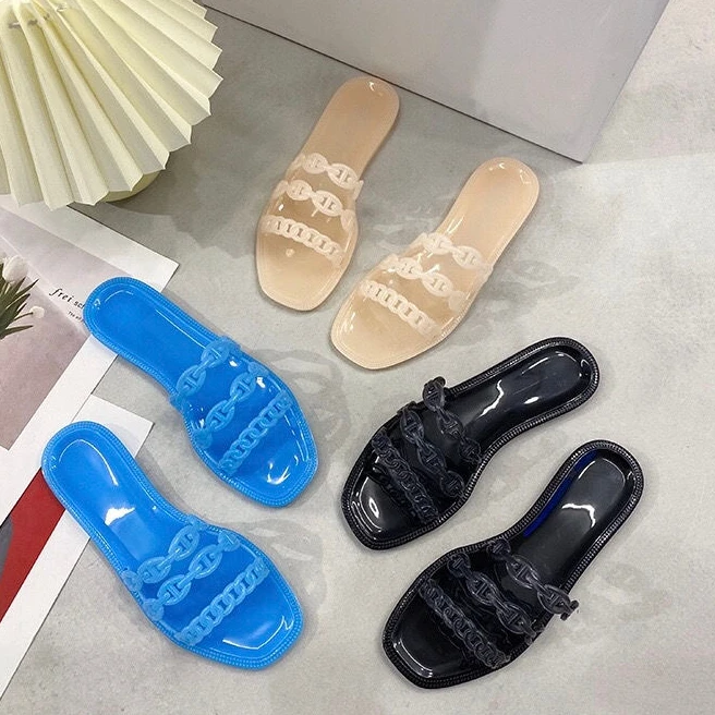 Summer woman Three strap flip flops crystal slippers PVC flat bottom non-slip shoes beach jelly sandals shoes, Green, black, beige, red, blue
Summer woman Three strap flip flops crystal slippers PVC flat bottom non-slip shoes beach jelly sandals shoes, Green, black, beige, red, blue