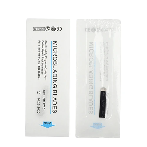 Factory Supply Black 0.20mm STANDARD Blades Disposable Microblading Needles EO GAS Sterilization
Factory Supply Black 0.20mm STANDARD Blades Disposable Microblading Needles EO GAS Sterilization