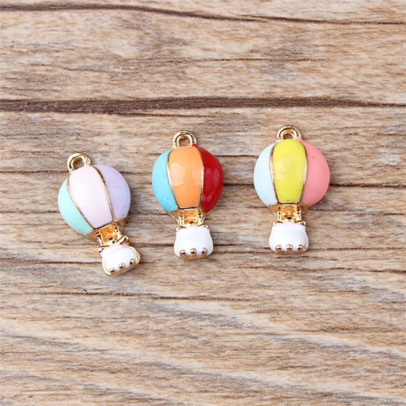 Colorful New fashion drops of oil cute Hot air balloon charms DIY jewelry multicolor fire balloon For necklace bracelet Making, Picture show
Colorful New fashion drops of oil cute Hot air balloon charms DIY jewelry multicolor fire balloon For necklace bracelet Making, Picture show