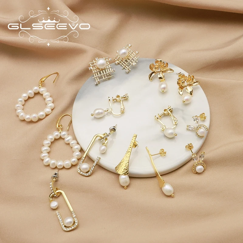 2022 New Korean Earrings 18K Gold Plated Natural Freshwater Pearl Jewelry Designer Earrings For Women, Golden
2022 New Korean Earrings 18K Gold Plated Natural Freshwater Pearl Jewelry Designer Earrings For Women, Golden