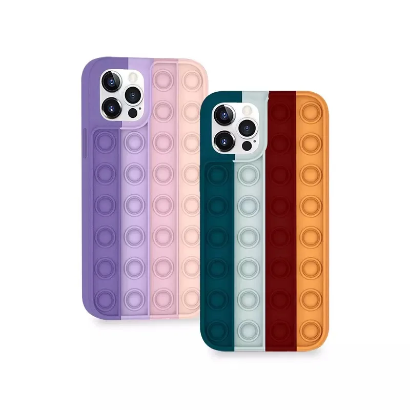 New Design Silicone Mobile Cover Push Pop It Fidget Toy Phone Case For Iphone 12 Pro Max Cases
New Design Silicone Mobile Cover Push Pop It Fidget Toy Phone Case For Iphone 12 Pro Max Cases