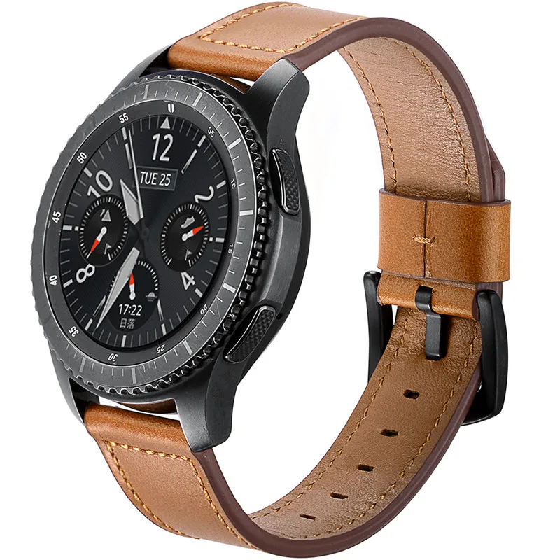 High Quality Genuine real Leather Strap Band for samsung Gear s3 Galaxy Leather Watch Band 46mm
High Quality Genuine real Leather Strap Band for samsung Gear s3 Galaxy Leather Watch Band 46mm