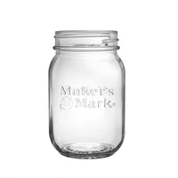 

Customized logo 2oz 4 oz 8 oz Mini Round Mason Jar Emboss Logo Shot Glass Jar with Cap