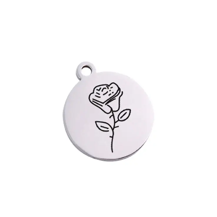 Customized Small Stainless Steel Jewelry Necklace Earrings Accessories Diy Birth Month Flower Charms
Customized Small Stainless Steel Jewelry Necklace Earrings Accessories Diy Birth Month Flower Charms