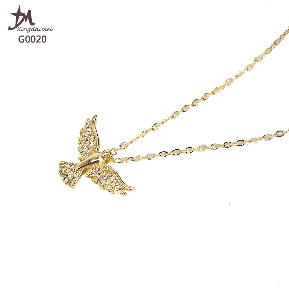 G0020 Wholesale zircon jewelry high quality 18K gold plated Fashion Charm Bird zircon Pendant necklace
G0020 Wholesale zircon jewelry high quality 18K gold plated Fashion Charm Bird zircon Pendant necklace