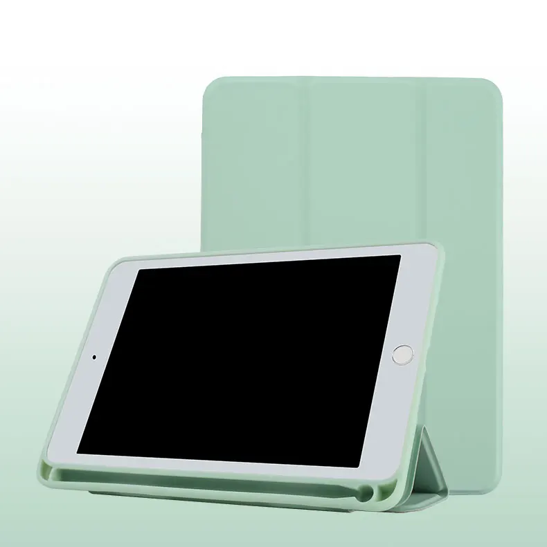 Shockproof TPU Silicon Case Cover For iPad 2017 2018 with Pencil Slot PU Leather Smart Cover for iPad 9.7 Air2
Shockproof TPU Silicon Case Cover For iPad 2017 2018 with Pencil Slot PU Leather Smart Cover for iPad 9.7 Air2