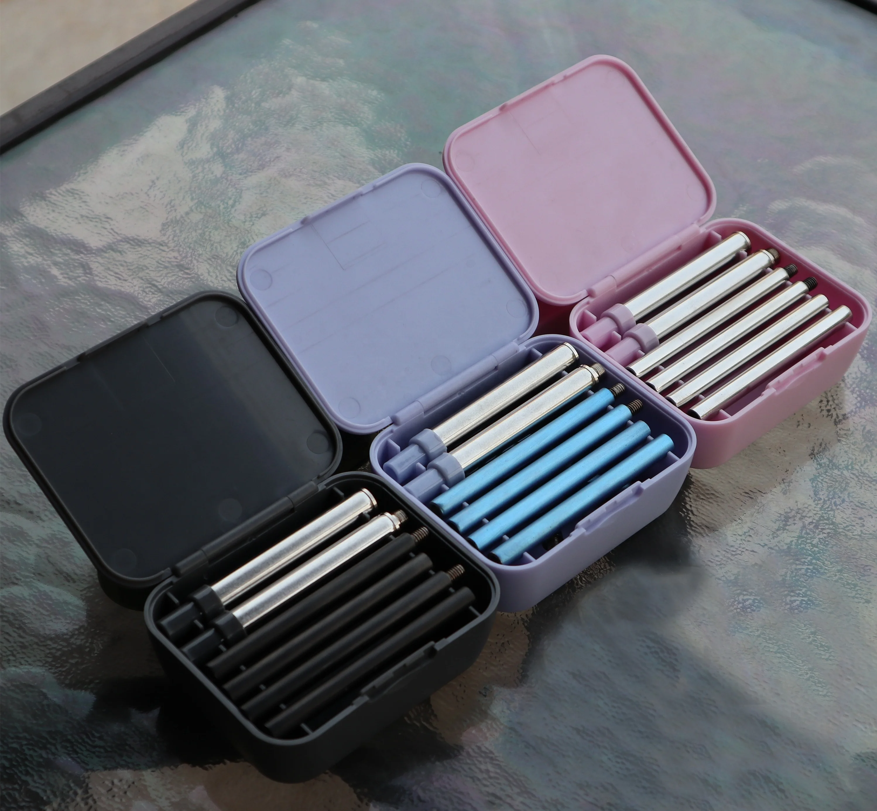 Easy Take Collapsible Outdoor Pocket Size Straw Tableware Folding Cutlery stainless steel Flatware Set
Easy Take Collapsible Outdoor Pocket Size Straw Tableware Folding Cutlery stainless steel Flatware Set