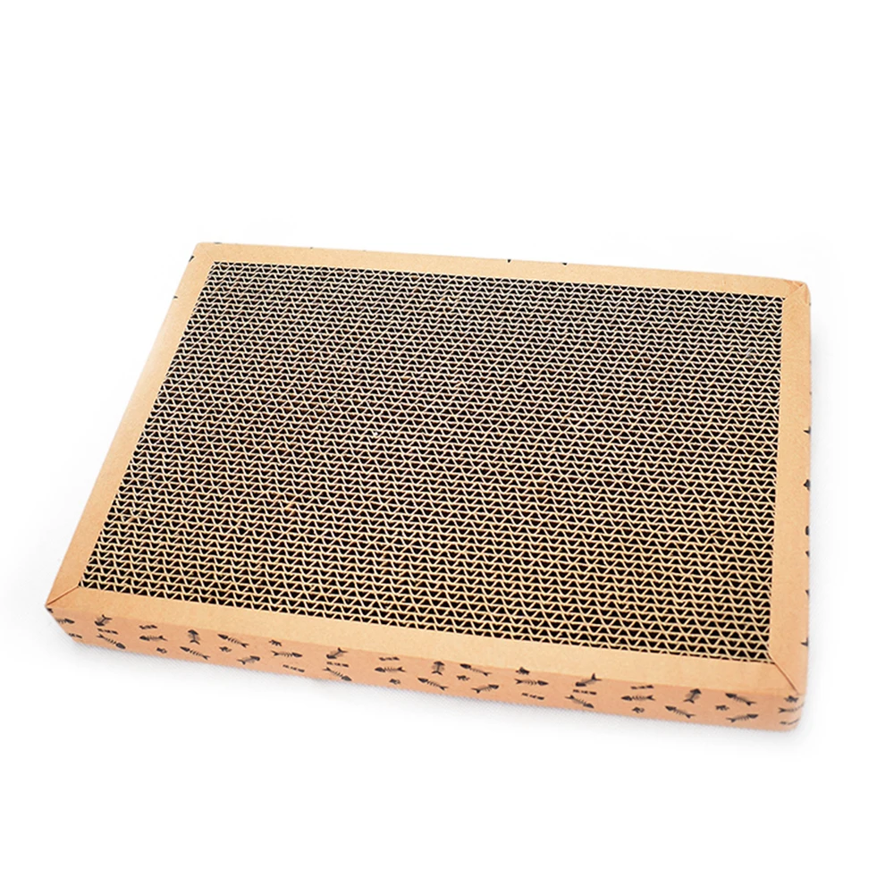Fish bone pattern rectangular scratcher durable scratcher high-quality pet supplies cat scratcher
Fish bone pattern rectangular scratcher durable scratcher high-quality pet supplies cat scratcher