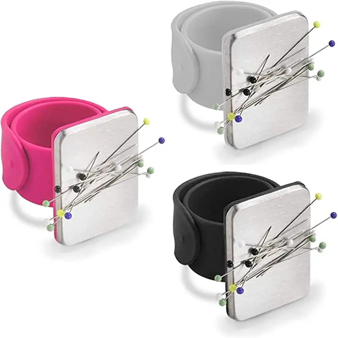 Strong Magnetic Wrist Sewing Pincushion, Pin Cushion Holder for Hair Clips Sewing, Silicone Wrist Strap Bracelet No pins, Customized color
Strong Magnetic Wrist Sewing Pincushion, Pin Cushion Holder for Hair Clips Sewing, Silicone Wrist Strap Bracelet No pins, Customized color