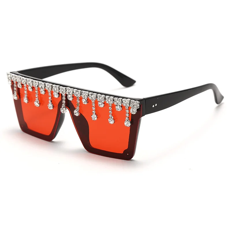 Fashion Women Square Luxury Crystal Bling Rhinestone Oversized Diamond Shades Sun Glasses Sunglasses, Custom colors
Fashion Women Square Luxury Crystal Bling Rhinestone Oversized Diamond Shades Sun Glasses Sunglasses, Custom colors