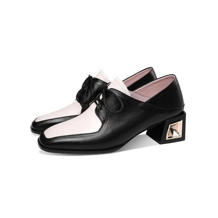 Latest Luxury Fashion Low Heels Chunky Multicolor Square Genuine Leather Business Office Work Pump Shoes
Latest Luxury Fashion Low Heels Chunky Multicolor Square Genuine Leather Business Office Work Pump Shoes