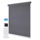 Tubular motor smart automatic remote control horizontal roller shade blinds