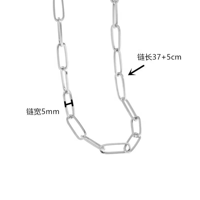 Fashion Wholesale 18K Gold Plated Women Jewelry 925 Silver Dainty Charm Simple Choker Chain Necklace For Ladies Mam
Fashion Wholesale 18K Gold Plated Women Jewelry 925 Silver Dainty Charm Simple Choker Chain Necklace For Ladies Mam