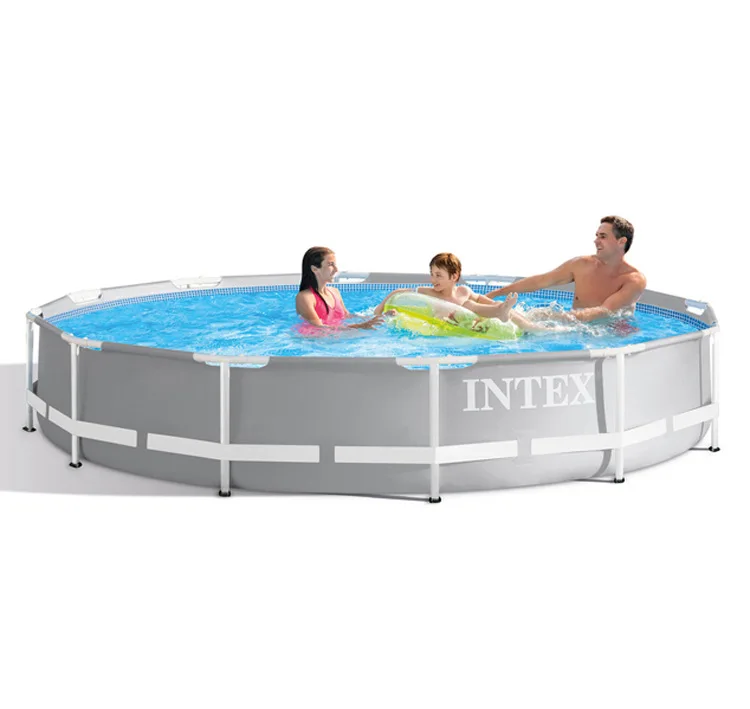Intex Original #26712 Above Ground Round Pool 366x76cm Prism Frame Premium Pool Set with Filter Pump, As picture
Intex Original #26712 Above Ground Round Pool 366x76cm Prism Frame Premium Pool Set with Filter Pump, As picture
