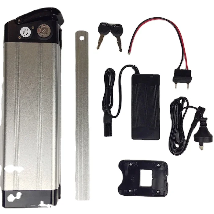 48v Silver fish style e-bike lithium battery 48v 20ah electric bike accu battery with bms
48v Silver fish style e-bike lithium battery 48v 20ah electric bike accu battery with bms