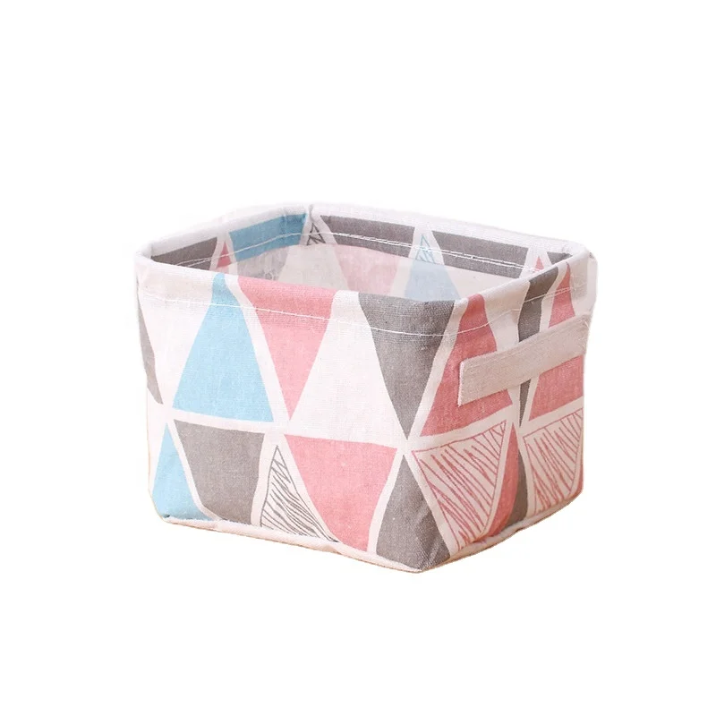 Waterproof Cotton Linen Stationery Storage Basket,Printed Foldable Table Organizer Storage Cosmetic Box Bag Wholesale 
Waterproof Cotton Linen Stationery Storage Basket,Printed Foldable Table Organizer Storage Cosmetic Box Bag Wholesale