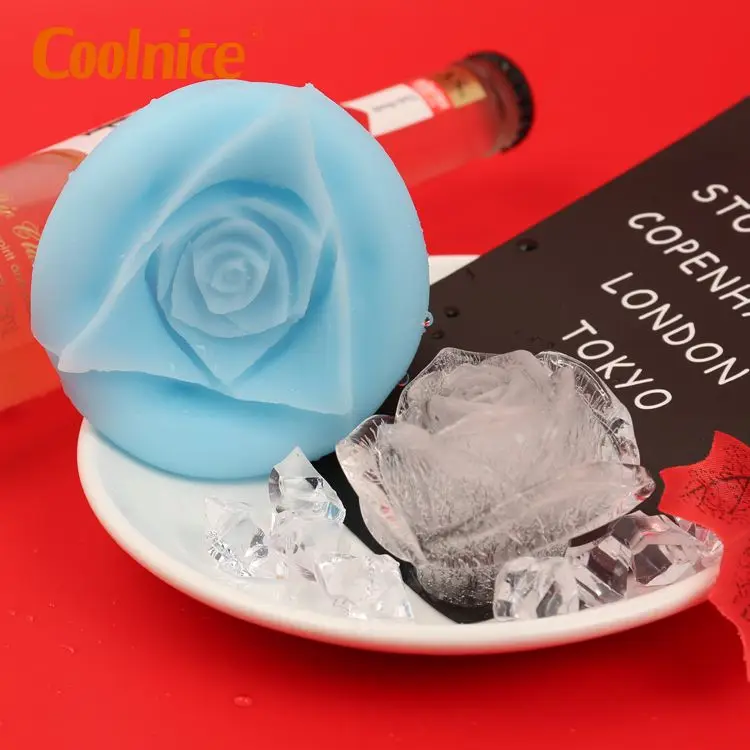 Beautiful multiple use ice cube mold rose shape silicone ice cube tray, 8 color for your choose
Beautiful multiple use ice cube mold rose shape silicone ice cube tray, 8 color for your choose