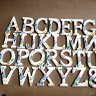 Wooden A To Z 26 English Letter Wedding Eco-friendly Home Decoration Wedding Props Alphabet Letters