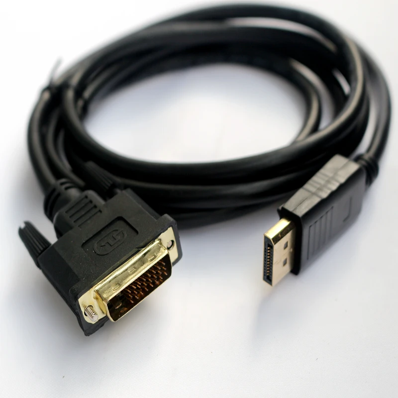 Factory OEM High Quality Displayport DP Male to DVI24+1 Male Adapter Converter Cable For Macbook PC Lenovo Dell - ANKUX.COM