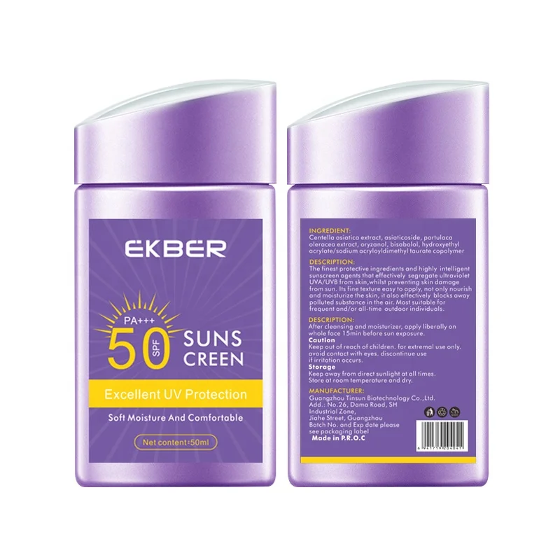 Wholesale Ekber Brightening Skin Care Spf50+++ Sun Care Effectively Sunblock Xanthan Gum Prevent Light Damage Sunscreen Cream
Wholesale Ekber Brightening Skin Care Spf50+++ Sun Care Effectively Sunblock Xanthan Gum Prevent Light Damage Sunscreen Cream