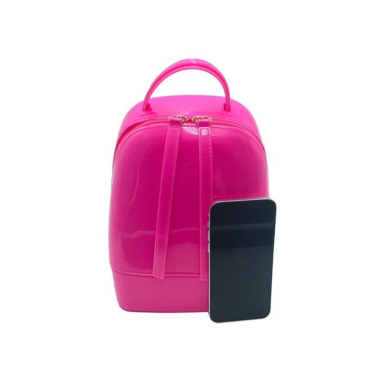 Pink Jelly school backpack outdoor fashion zippered backpack girls chain mini trendy back pack, Black
Pink Jelly school backpack outdoor fashion zippered backpack girls chain mini trendy back pack, Black