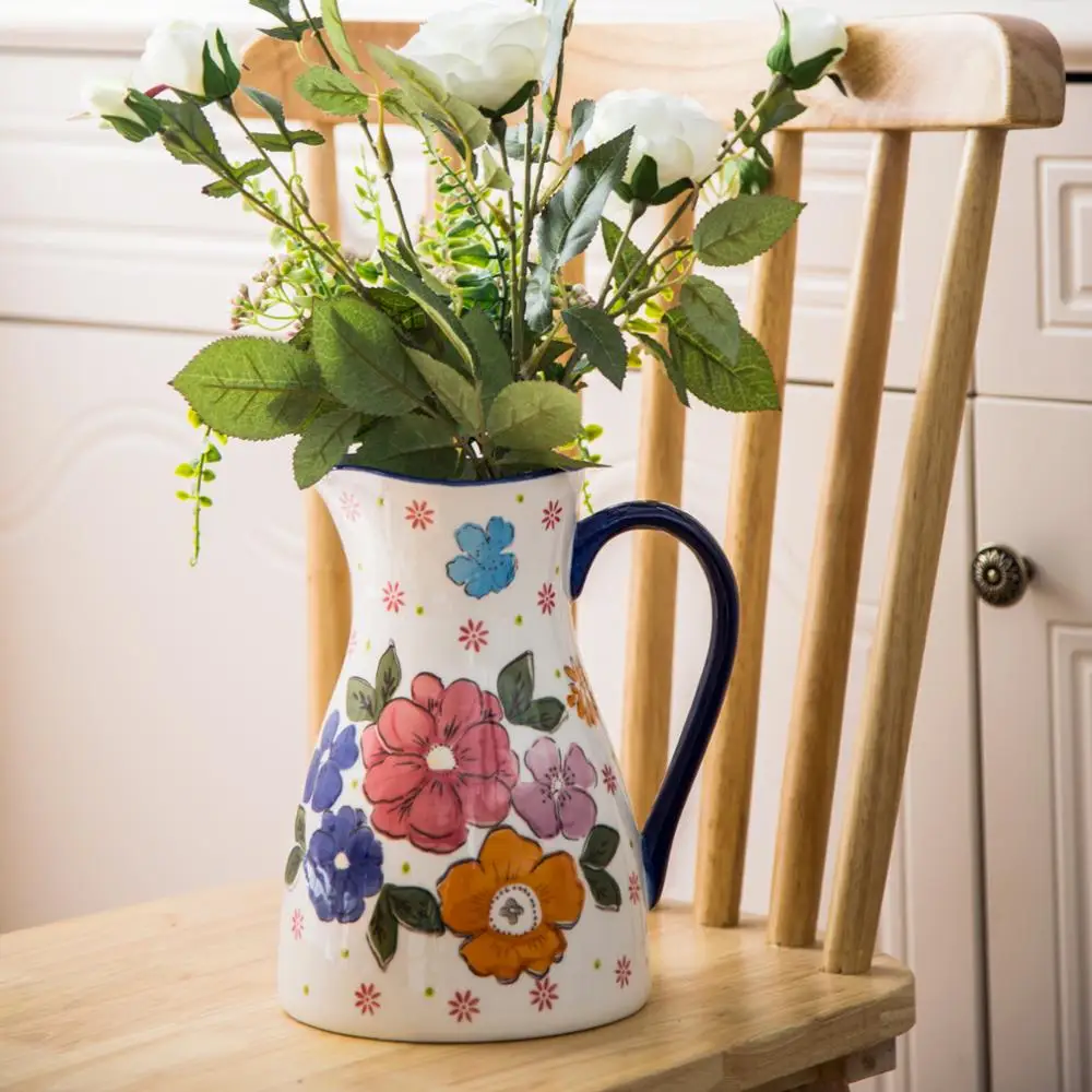2 L High-volume cold water jug kettle domestic withstand high temperatures kettle milk pot flower pattern vase
2 L High-volume cold water jug kettle domestic withstand high temperatures kettle milk pot flower pattern vase