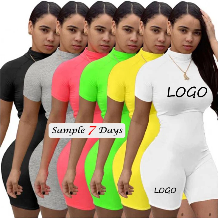 Customzied Logo Lightweight Jumpsuit 2021 Summer 1 Piece Set Clothing Rompers Woman Biker Set Tracksuit Women
Customzied Logo Lightweight Jumpsuit 2021 Summer 1 Piece Set Clothing Rompers Woman Biker Set Tracksuit Women