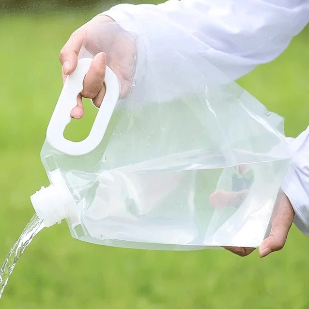 

Container Beer Hiking Juice Packaging Plastic Drink Foldable Water Storage Bag Stand Up Clear Spout Pouch