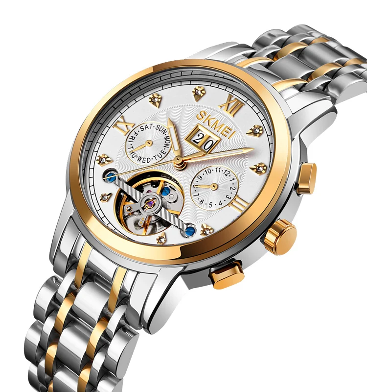Diamond watch M029 private label automatic watch new type watches for men, Silver,black
Diamond watch M029 private label automatic watch new type watches for men, Silver,black