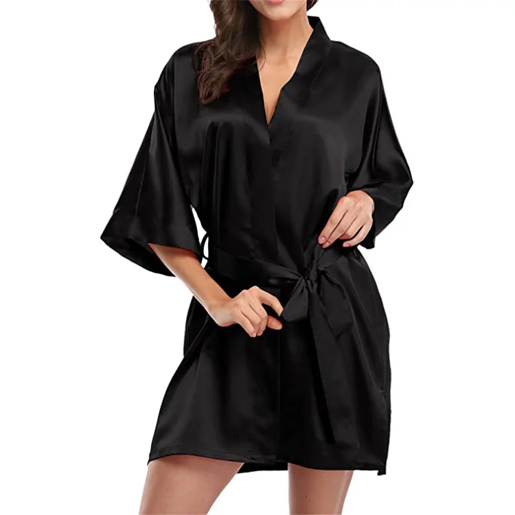 Custom Silky Solid Color Nighty Sleepwear Sexy Pajamas Women Sleepwear Bridemaid Dresses, Green
Custom Silky Solid Color Nighty Sleepwear Sexy Pajamas Women Sleepwear Bridemaid Dresses, Green