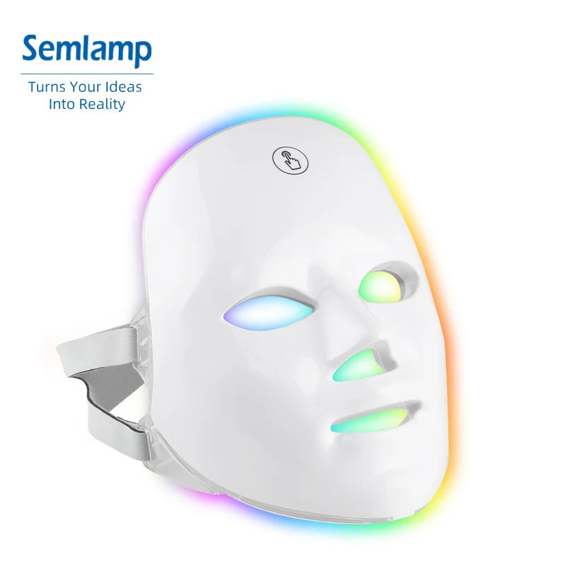 Wireless Cordless 7 Color Photon Light Therapy Beauty Flexible Glow Led Facial Masks, White, gold, customized colors
Wireless Cordless 7 Color Photon Light Therapy Beauty Flexible Glow Led Facial Masks, White, gold, customized colors