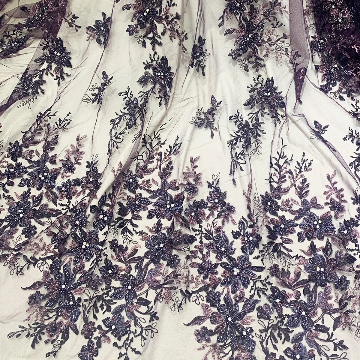 High Quality Baby Pink Embroidered Floral Net Bridal Beaded Mesh Lace For Indian Wedding Dresses Fabric Tulle Handmade For Women, Baby pink, blue, purple, dark gray, customized
High Quality Baby Pink Embroidered Floral Net Bridal Beaded Mesh Lace For Indian Wedding Dresses Fabric Tulle Handmade For Women, Baby pink, blue, purple, dark gray, customized