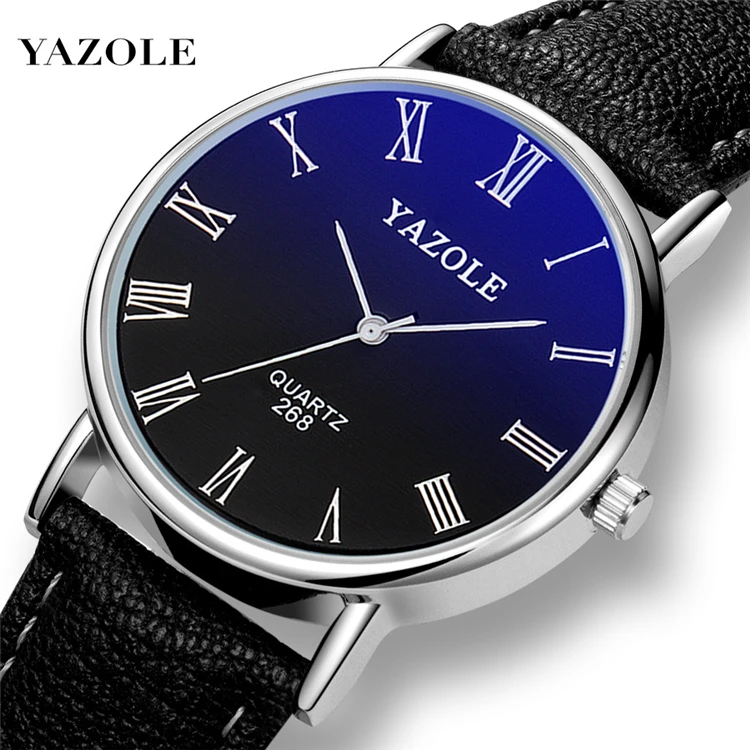 Yazole 268 P Simple Style Quartz Watch Business Fashion Watch Unique Leisure Leather Watches Relogio Masculino
Yazole 268 P Simple Style Quartz Watch Business Fashion Watch Unique Leisure Leather Watches Relogio Masculino
