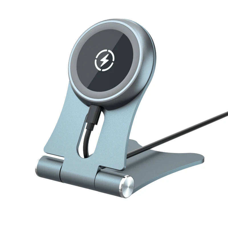 Langwei New Magsafing Phone Stand 2in1 Qi 15W Wireless Charger Universal Foldable Mobile Phone Holder
Langwei New Magsafing Phone Stand 2in1 Qi 15W Wireless Charger Universal Foldable Mobile Phone Holder
