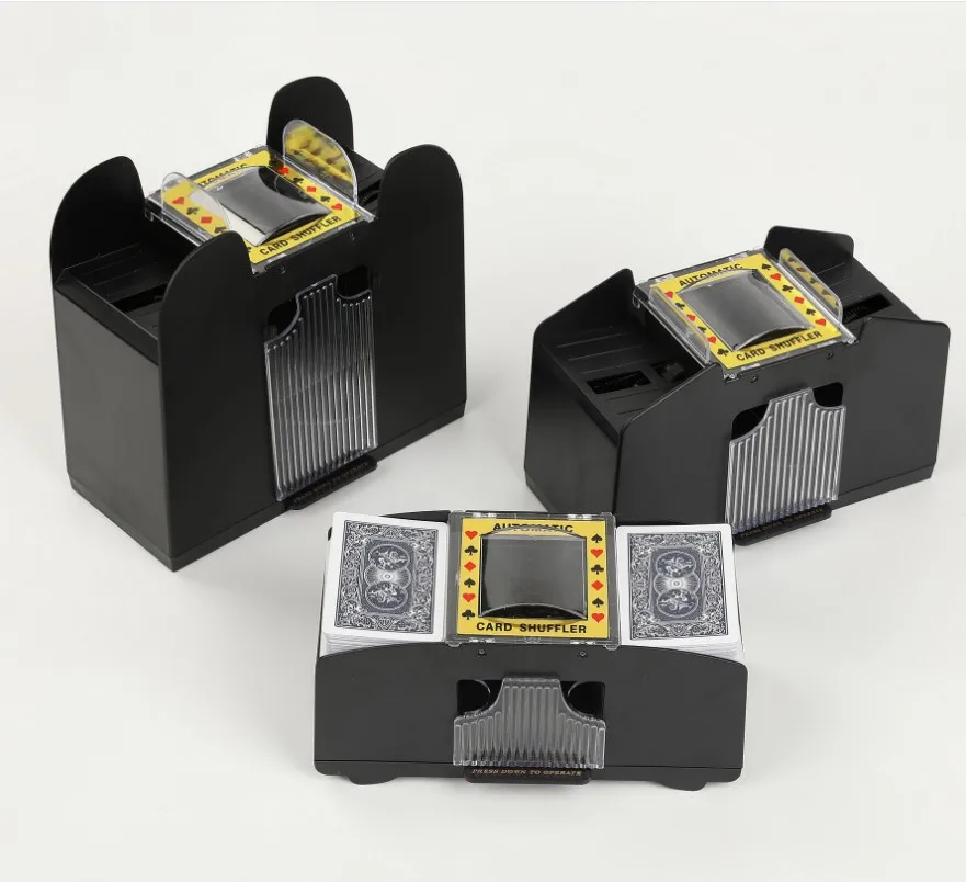 Automatic Poker Card Shuffler, Electric Shufflering Machine Battery for Home Party Club
Automatic Poker Card Shuffler, Electric Shufflering Machine Battery for Home Party Club