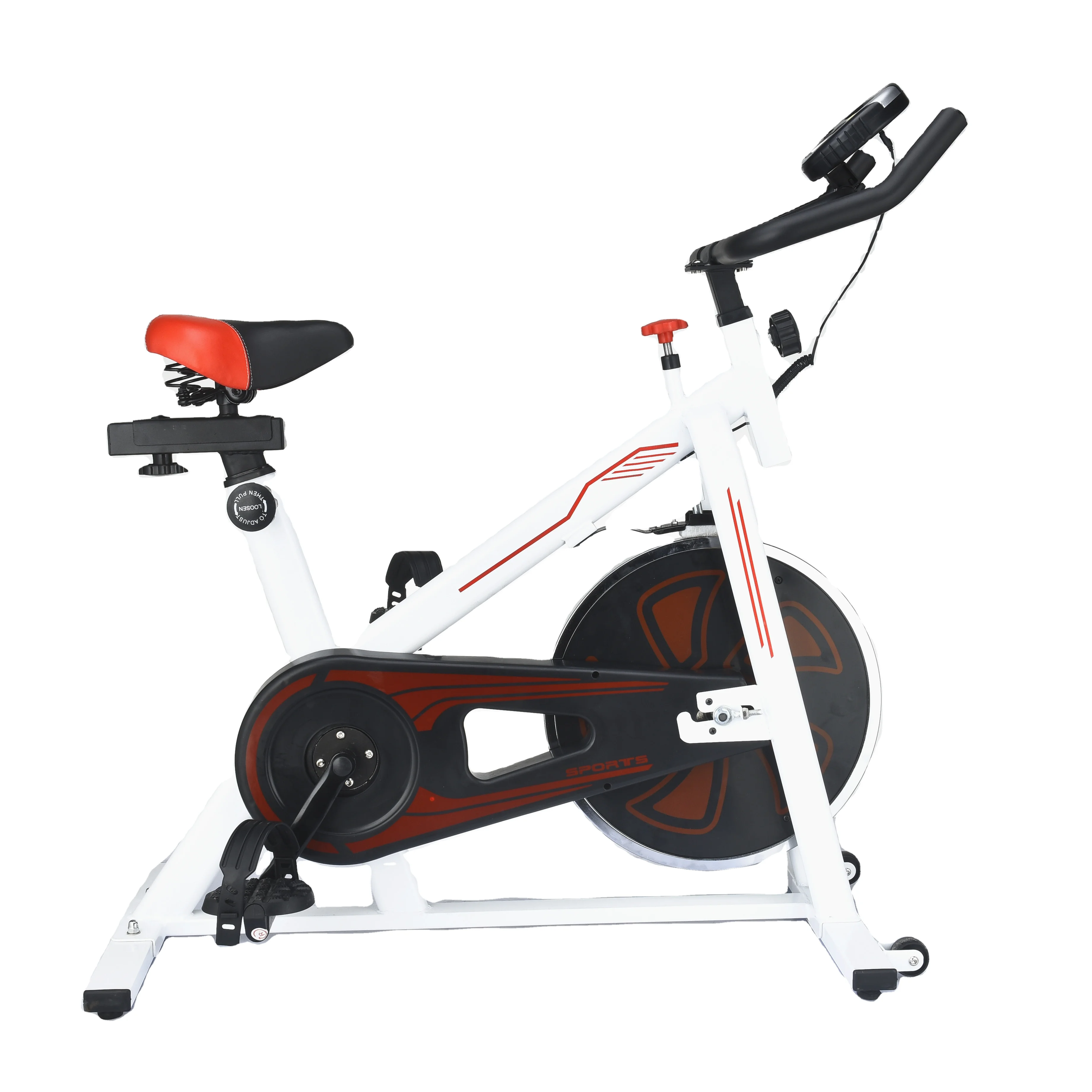 Eilison Manufacture Offer High Quality Magnetic Exercise Indoor Professional Spin Bikes, Black,orange and customized
Eilison Manufacture Offer High Quality Magnetic Exercise Indoor Professional Spin Bikes, Black,orange and customized